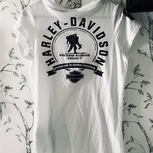 Harley-Davidson Wounded Warrior Project Operation Personal Freedom Shirt, Sz M
